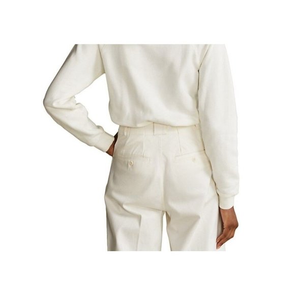 Polo Ralph Lauren Wide Legs Cargo Myer Pants color White NWOT - Picture 11 of 11